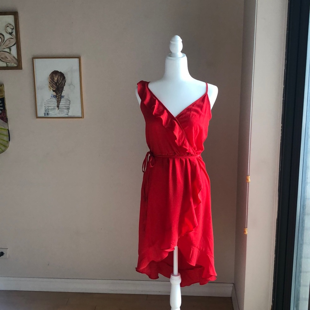 Red party dress - never worn!
